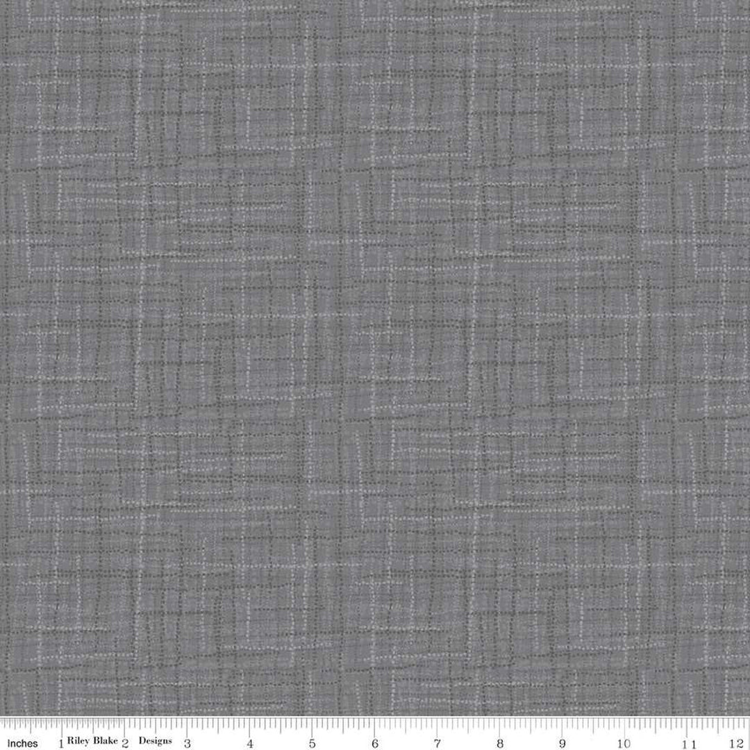 Grasscloth Cottons - Gray - C780