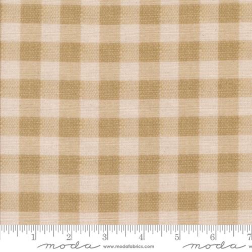 Farm and Garden Canvas -  Gingham, Toast - 7484-12CV