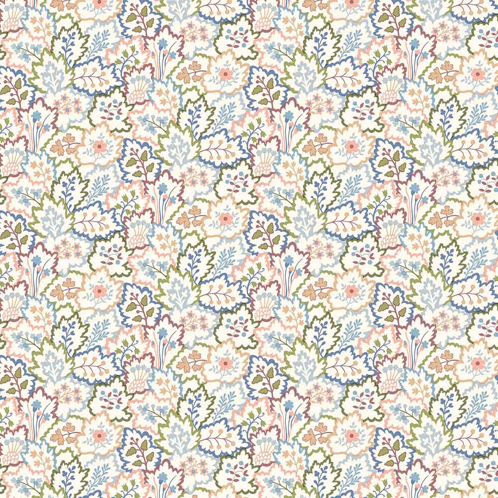 Liberty Tree of LIfe - Cascading Leaves, Woodland Pastels - 01667379B - Liberty Fabrics
