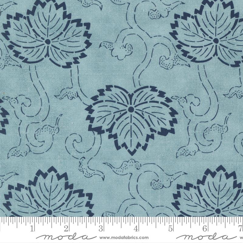 Indigo Blooming - Hasu, Water - 48091-12