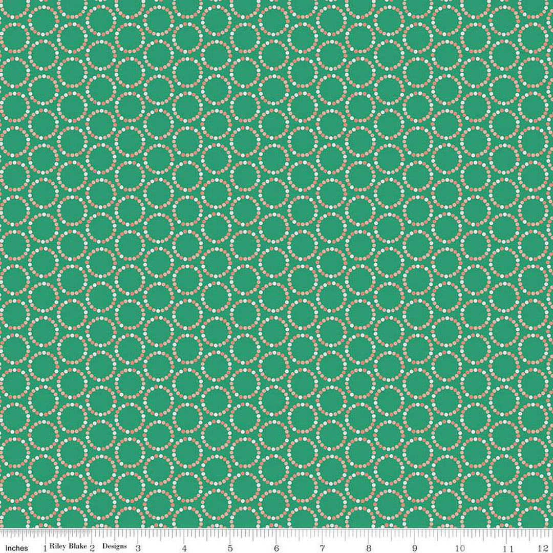 In From the Cold - Circles, Teal - C14866-TEAL