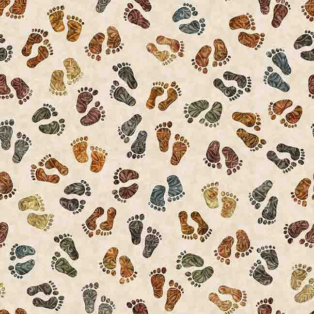 Bigfoot - Bigfoot Footprints, Tan - 30995-E