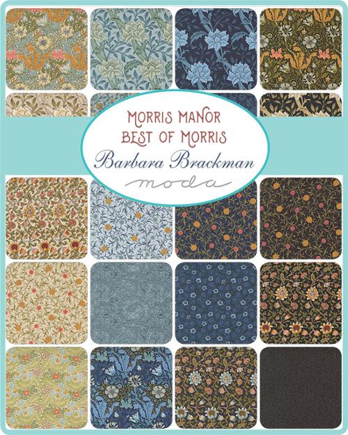 Moda Layer Cake - Morris Manor Best of Morris - 42 10" squares