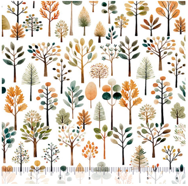 Bigfoot - Trees, White - 30996-Z