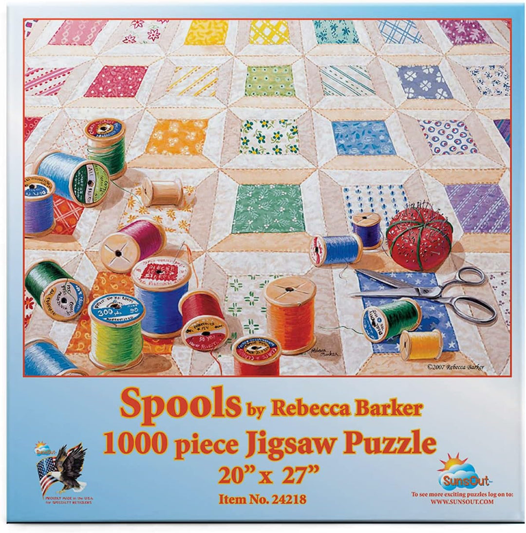 Spools - 1000 Piece - Jigsaw Puzzle