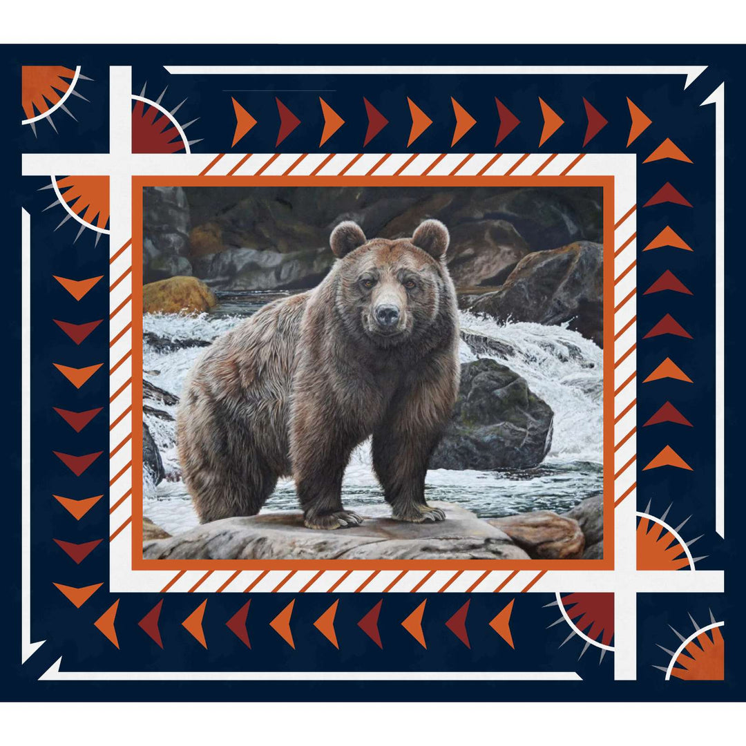 Kit 1294 - Quiltworx Alpine Tracks Chicago Bears