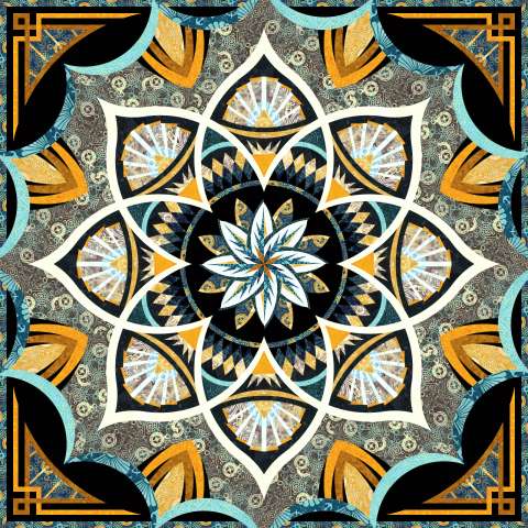 PREORDER Arcadia - Wall Size 80" x 80"- Quiltworx Pattern TOTM