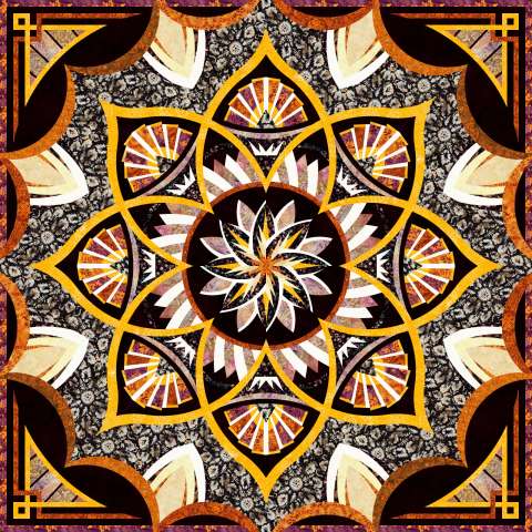 PREORDER Arcadia - Wall Size 80" x 80"- Quiltworx Pattern TOTM