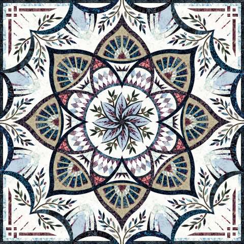PREORDER Arcadia - Wall Size 80" x 80"- Quiltworx Pattern TOTM