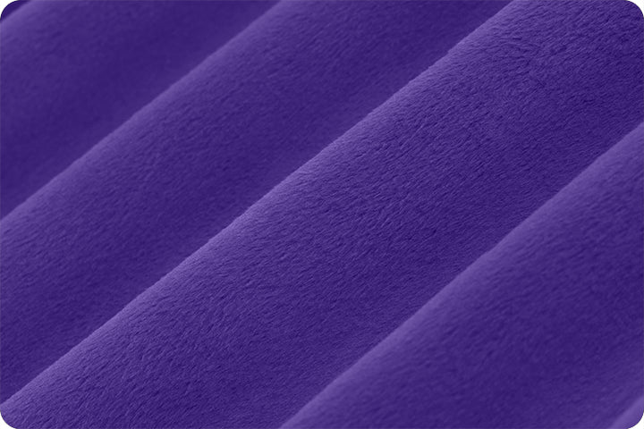 Classic Solid Cuddle - C390, Viola - Extra Wide 90"