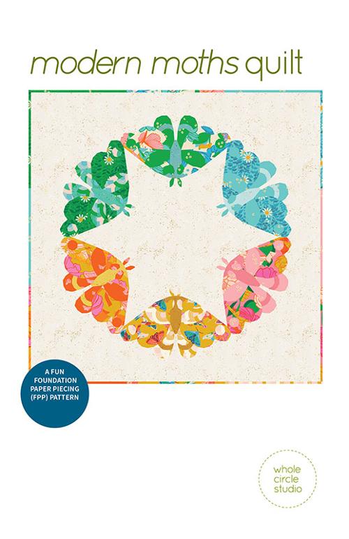 Kit 1187 - Modern Moths in Flowerland Mini Quilt