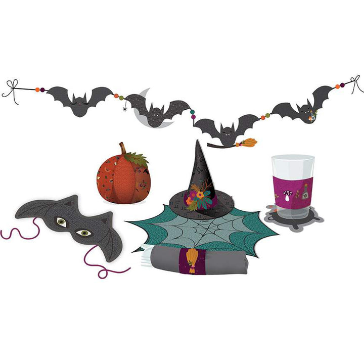 Panel 348 - Little Witch - Felt Party Panel