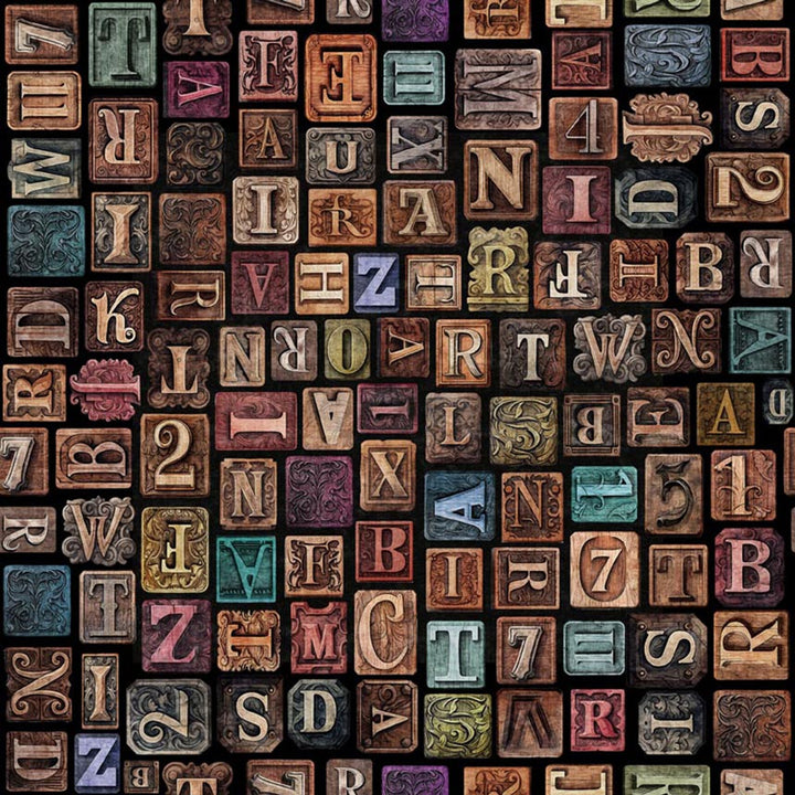 Bookworm - Letter Blocks, Multi - 30451-X