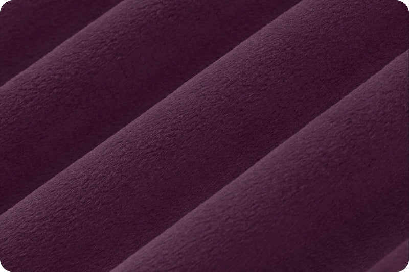 Classic Solid Cuddle - C390, Berry - Extra Wide 90"