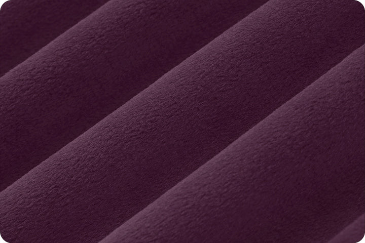 Classic Solid Cuddle - C390, Berry - Extra Wide 90"