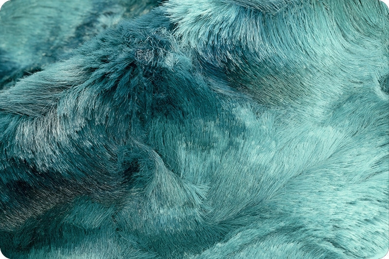 Luxe Cuddle - Galaxy, Mallard - 2yd cut
