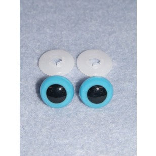 Animal Eyes 2 pairs - 12mm, Black & Blue