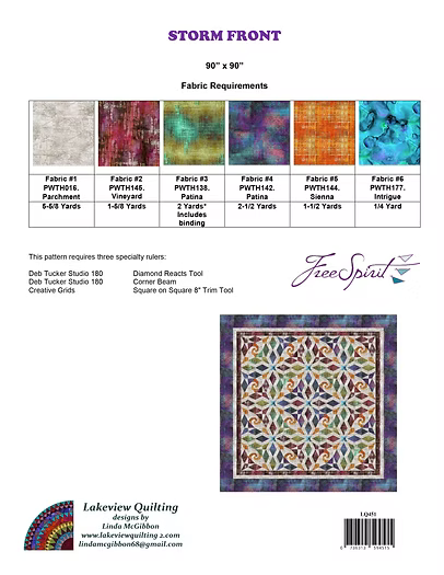 Storm Front - Quilt Pattern