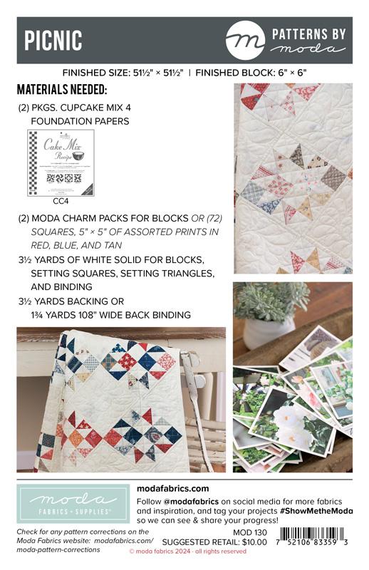 Picnic - Quilt Pattern