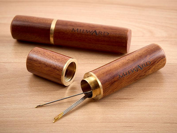 Wooden Needle Holder