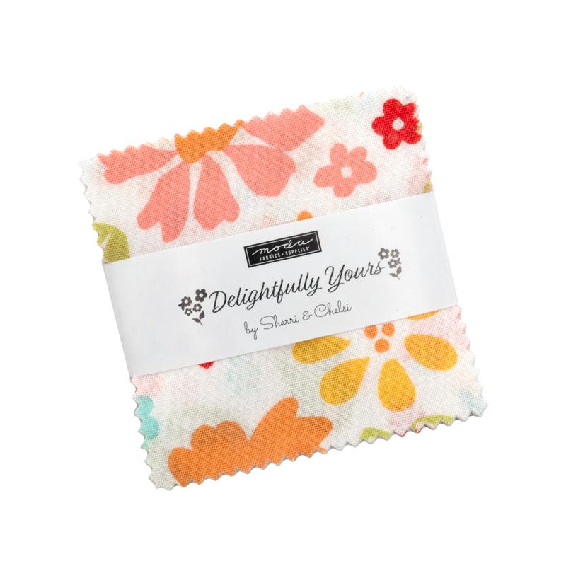 Moda Candy Mini Charm Pack - Delightfully Yours - 42 2 1/2" squares