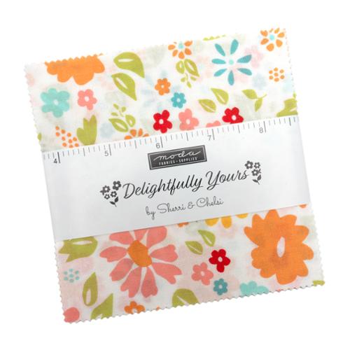 Moda Charm Pack - Delightfully Yours -42 5" squares