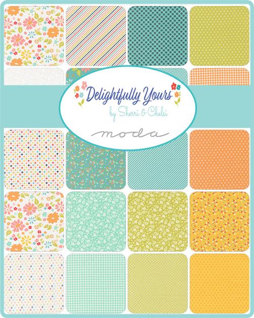 Moda Charm Pack - Delightfully Yours -42 5" squares