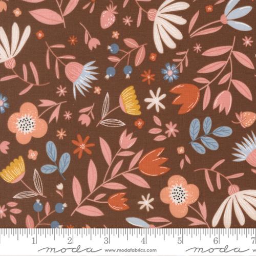 Blossoms And Blooms - Flowers Florals, Chocolate - 39051 17
