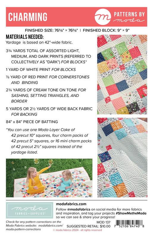 Charming - Quilt Pattern