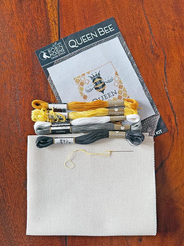 Kit 1274 - Queen Bee Cross Stitch Kit
