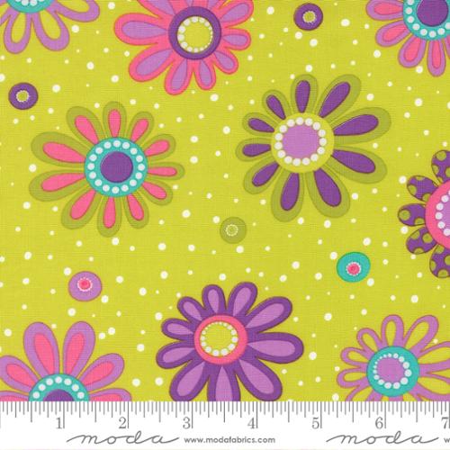Pick Me - Flower Power, Lime -  22497 15