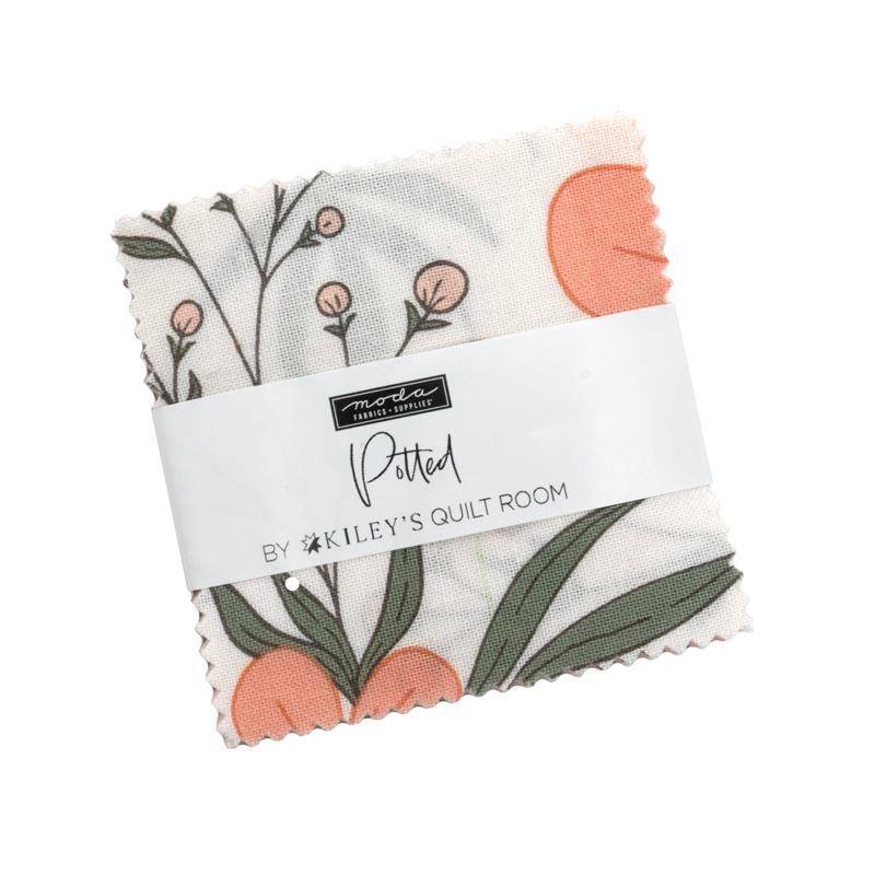 Moda Candy Mini Charm Pack - Potted - 42 2 1/2" squares