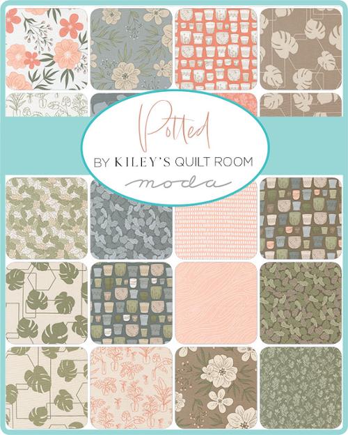 Moda Candy Mini Charm Pack - Potted - 42 2 1/2" squares