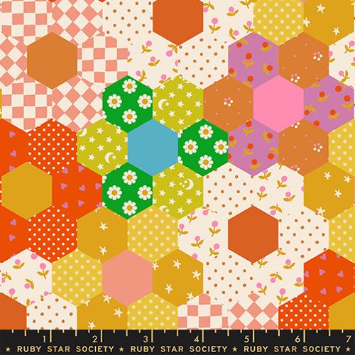 Catnap - Flower Garden 30s, Orange - RS4130-11