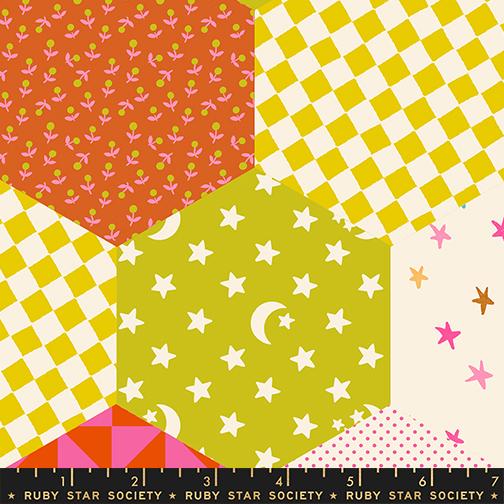 Wide Back - Catnap 108" - Hexagon, Thistle - RS4138 12