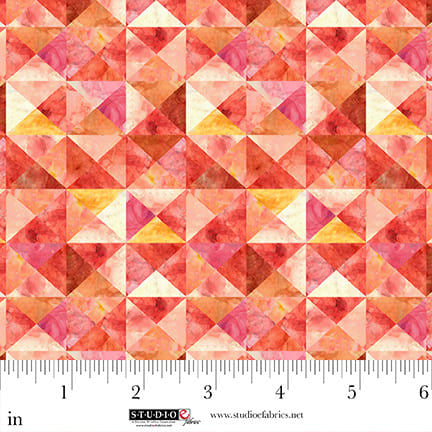 Air Mail - Abstract Geo, Red - E-8502-83