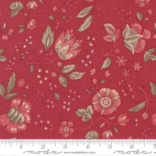 Joie De Vivre - Rural Jardin Florals, Red - 13982-13