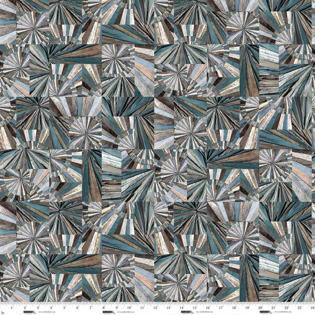 Out of the Woodwork - Wood Burst, Slate - 8563-79