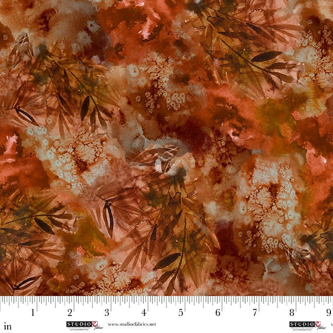 Highlander - Tie Dye Leaf, Syrup - E-8619-37