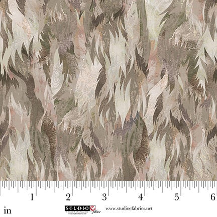 Highlander - Cow Hair, Taupe - E-8621-35