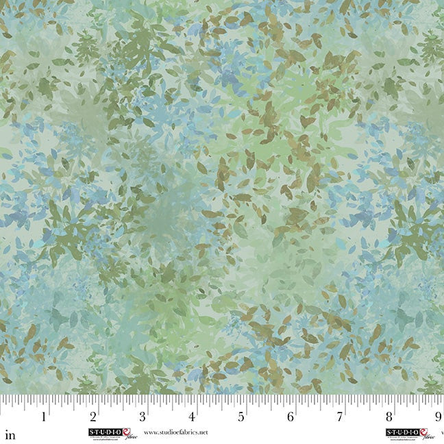 Highlander - Leaves Texture, Matcha - E-8624-64