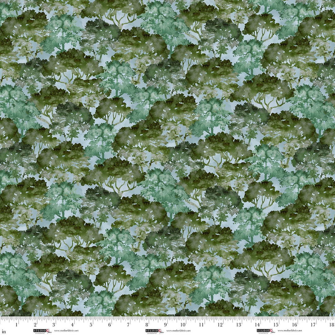Highlander - Trees Allover, Forest - E-8626-67