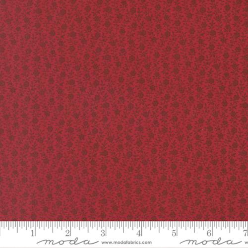American Gathering III - Berry Small Floral, Deep Crimson - 49326 13