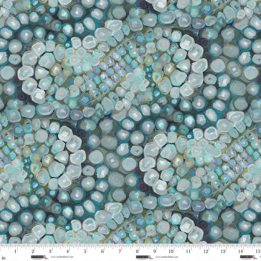 A Drop in the Ocean - Tentacle Geometric, Jade - E-8811-69