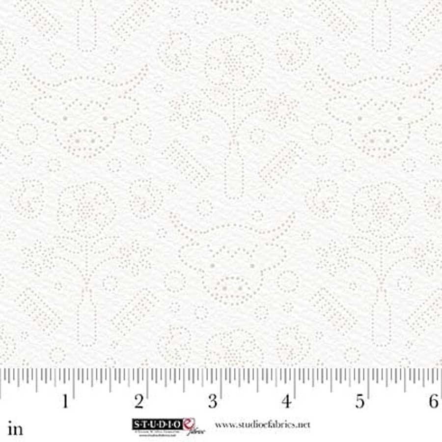 Bathing Bonnies - Square to Spare, Cream - E-8849-04