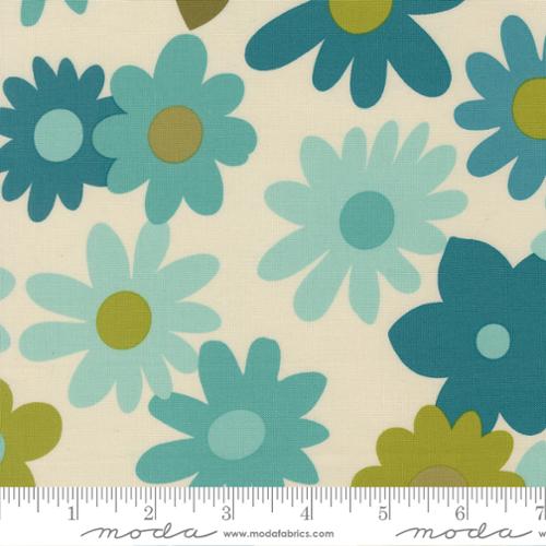 Happy Daze - Blooming Blossoms, Aqua - 33840 18