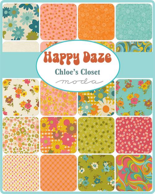 Moda Jelly Roll - Happy Daze - 40 2 1/2" strips