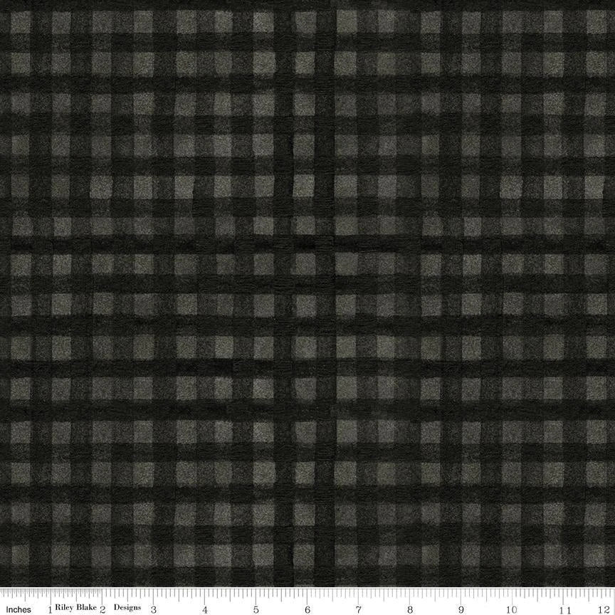Northern Christmas - Buffalo Check, Black - C17835-BLACK
