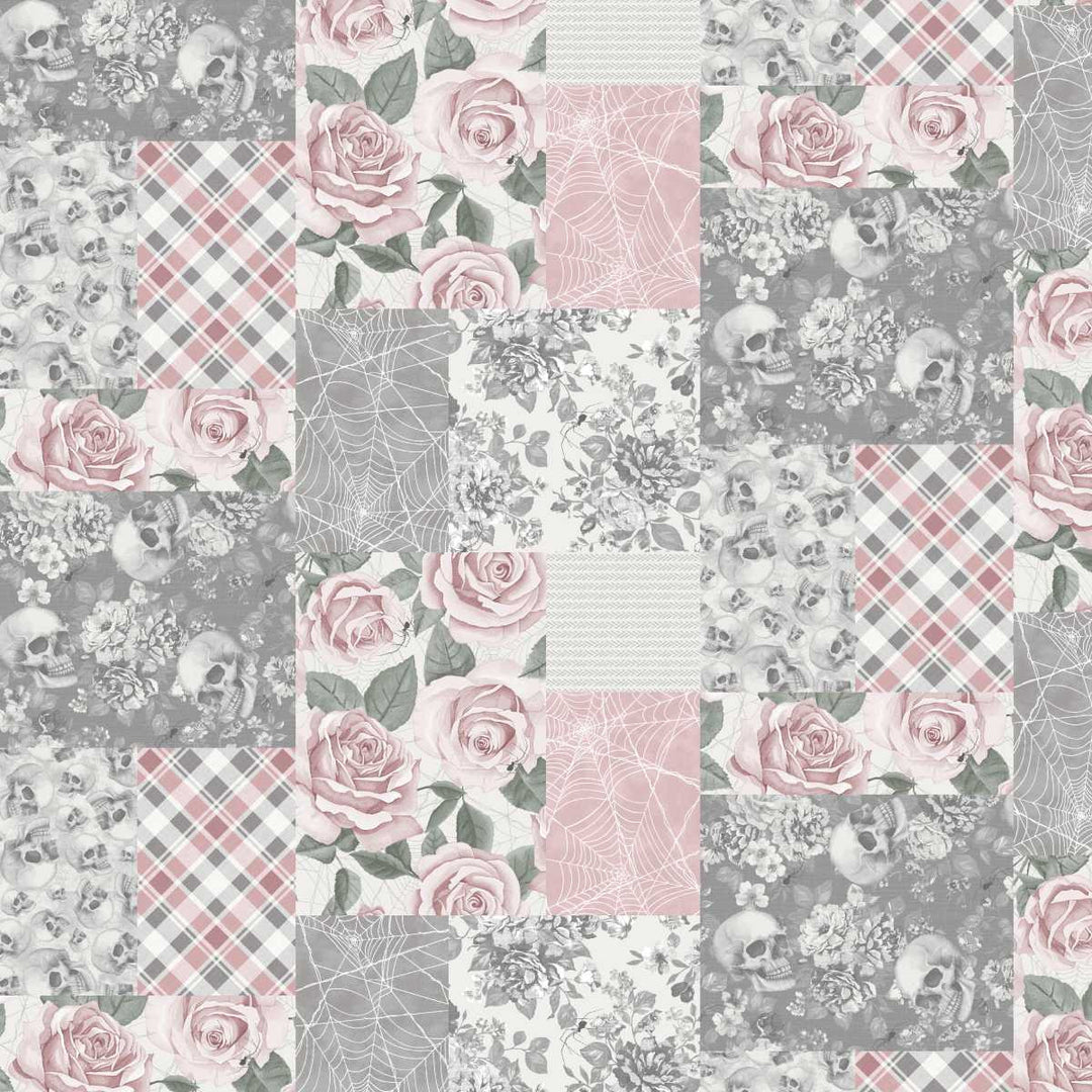 Pretty Scary - Patchwork, Rose - 8944-29