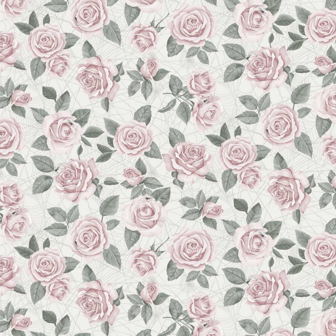 Pretty Scary - Floral Toss, Rose - 8945-29